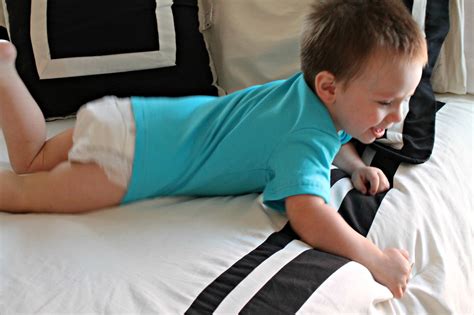 Detour Putting your child back in training diapers may be the easiest temporary solution for vacations, but try to maintain as much of his normal potty routine as possible. . Putting child back in diapers